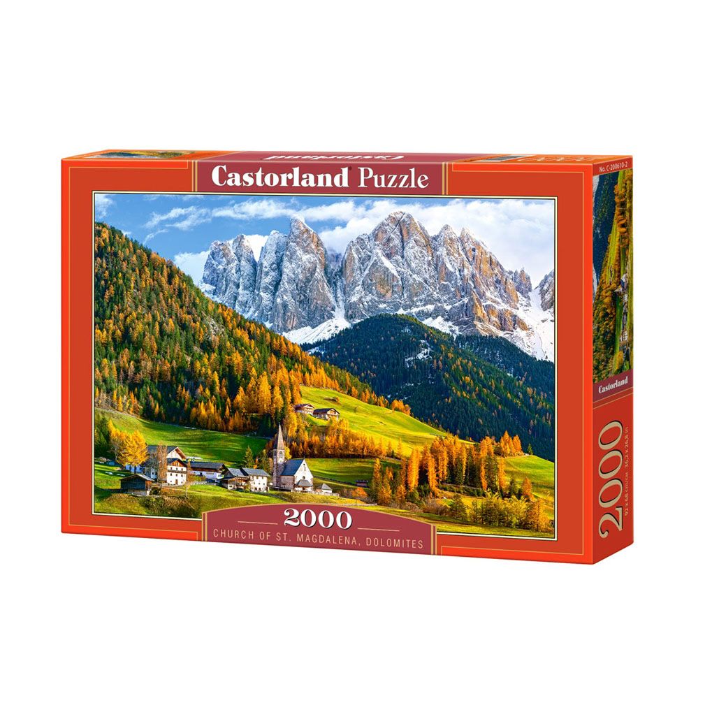 Castorland, Църквата Св. Магдалена в Доломитите, пъзел 2000 части