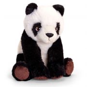 Панда, екологична плюшена играчка от серията Keeleco, 18 см