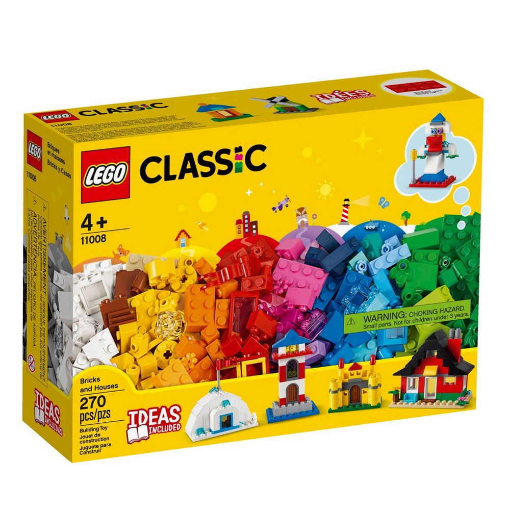 Lego, Класичски конструктор, Тухлички и къщички
