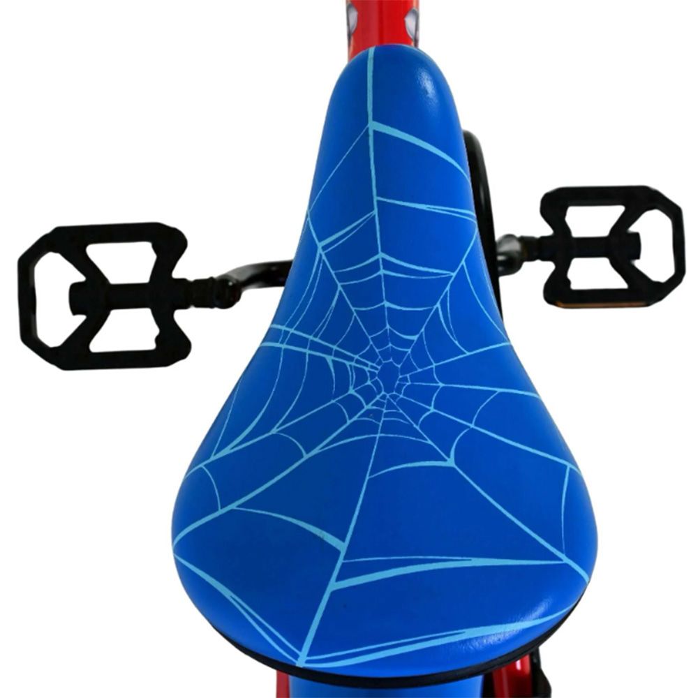 Детски велосипед с помощни колела, Marvel Spiderman, 16 инча