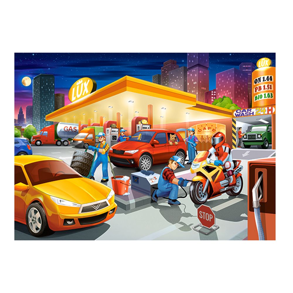 Бензиностанция, пъзел 60 части