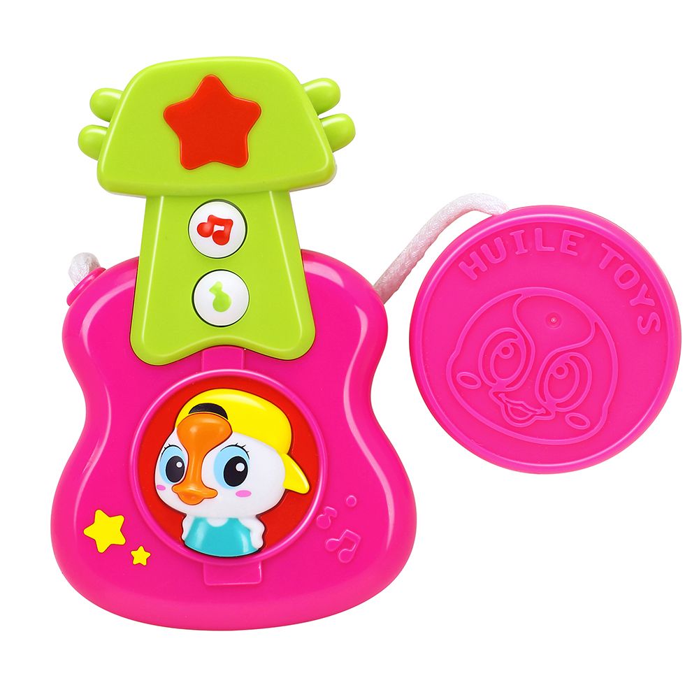 HOLA, Бебешка музикална китара, с щипка за закачане