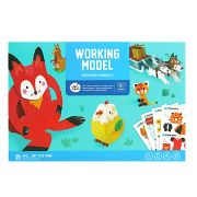 Оригами с подвижни части, Животни