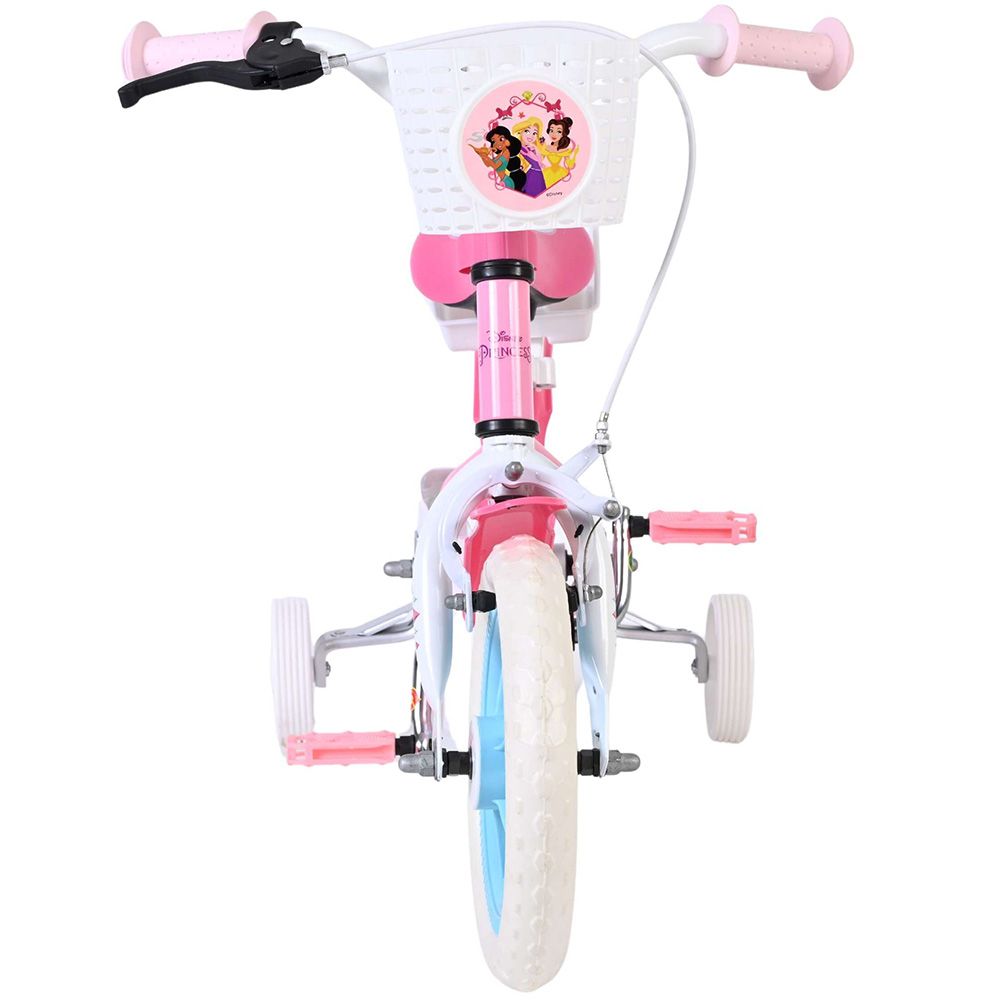Детски велосипед с помощни колела, Дисни принцеси, 12 инча