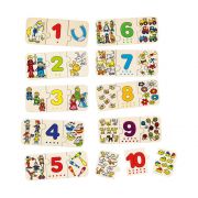 Дървени пъзели, Научи се да броиш и сoртираш