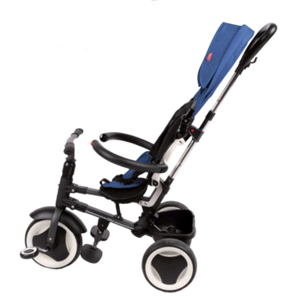 Сгъваема Триколка Rito Deluxe 3 в 1, синя