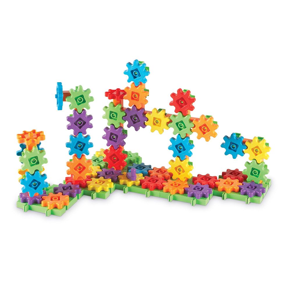 Learning Resources, Конструктор, Зъбни колела, 100 части