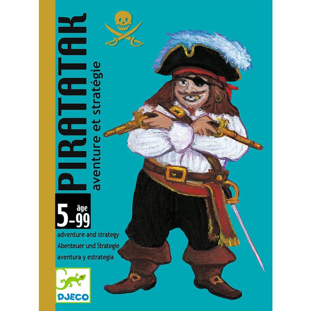 Djeco, Карти за игра, Пиратски кораб