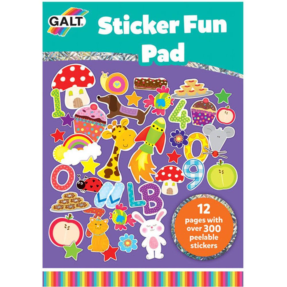 Galt Toys, Блокче със забавни стикери