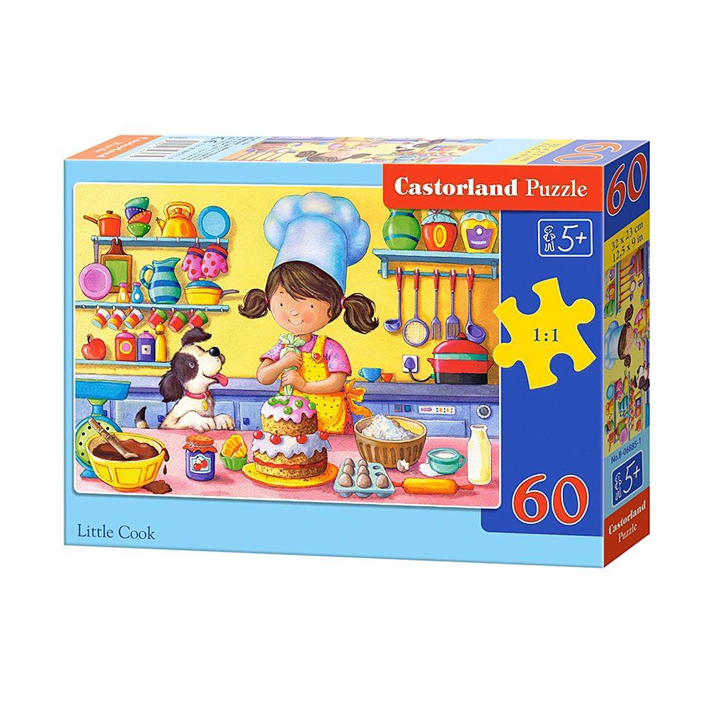 Castorland, Малкият готвач, 60 елемента пъзел