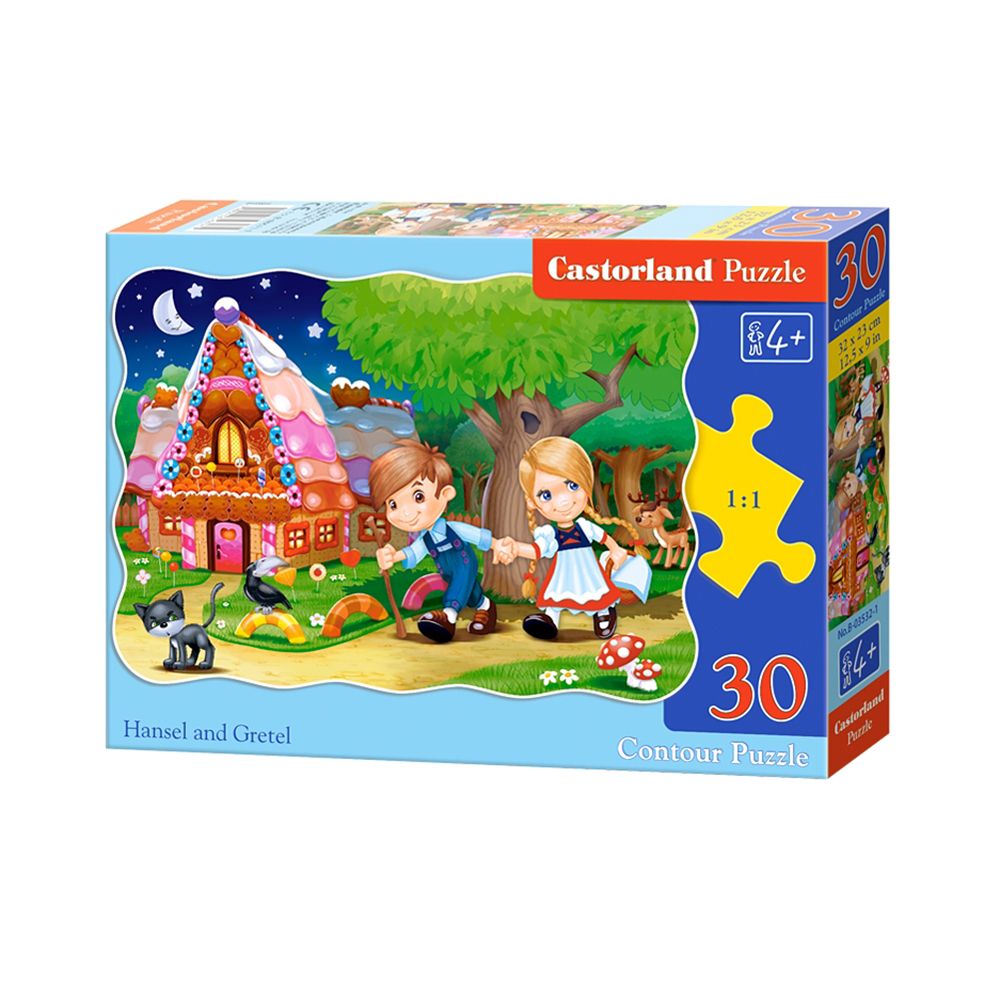 Castorland, Хензел и Гретел, пъзел 30 части