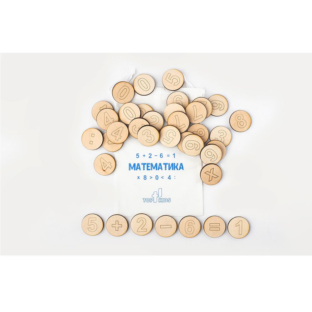 Top Kids, Дървена образователна игра, Математика