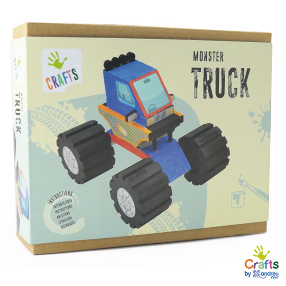 Andreu toys, Направи сам дървен джип, MONSTER