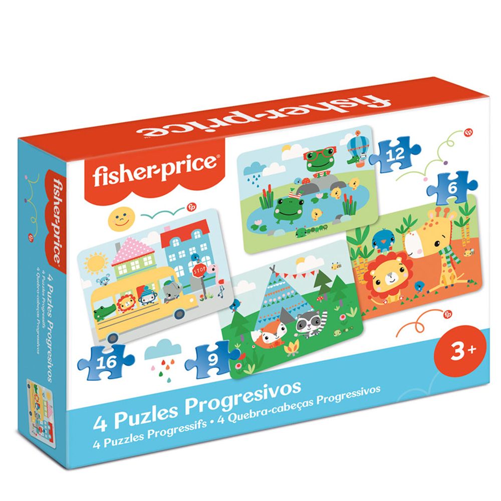 Fisher Price, Прогресивен пъзел, Животни