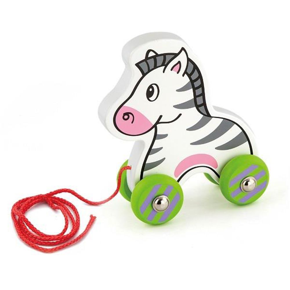 Viga toys, Зебра, за дърпане
