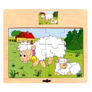 Дървен пъзел, Овца и агънце