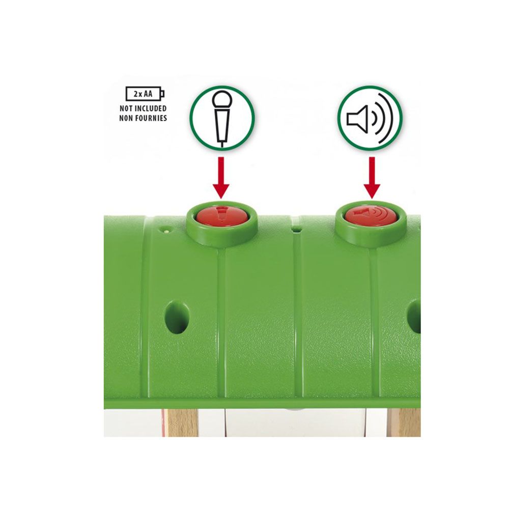 Железопътна гара със запис на звука
