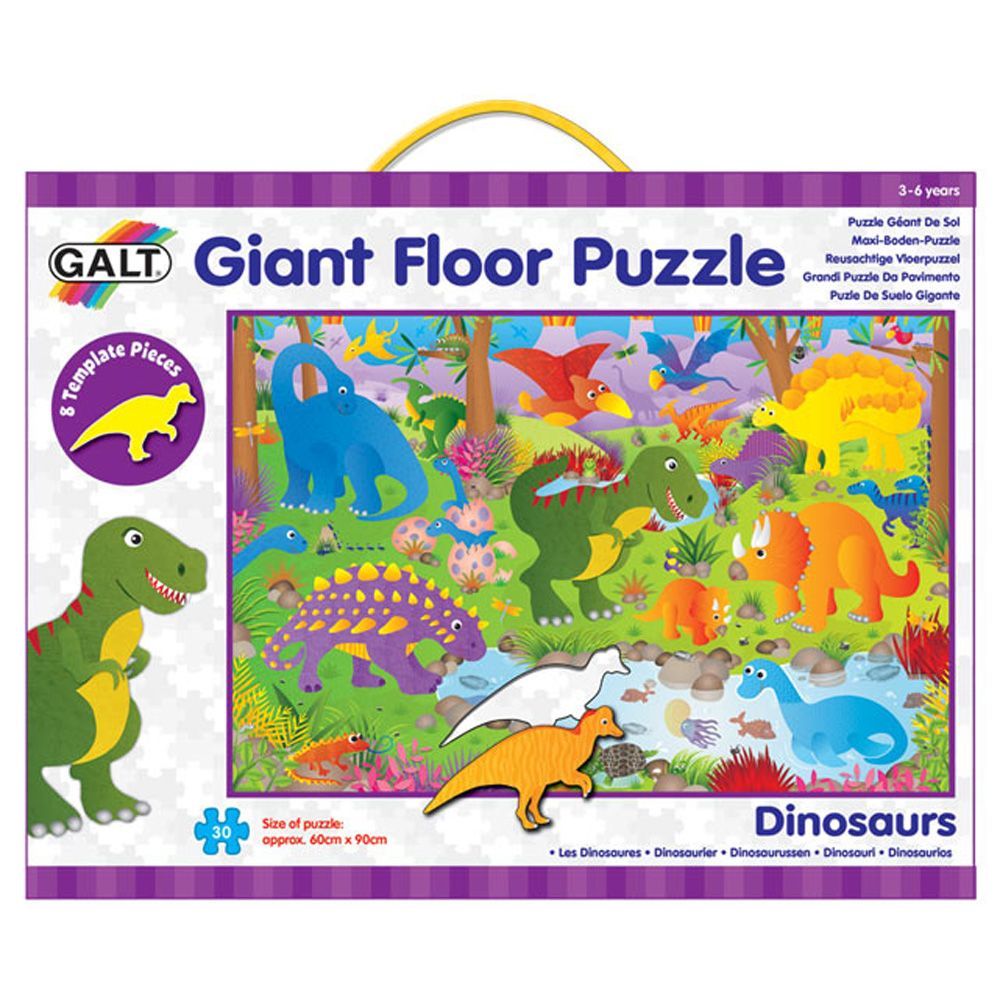 Galt Toys, Гигантски пъзел за под, Динозаври