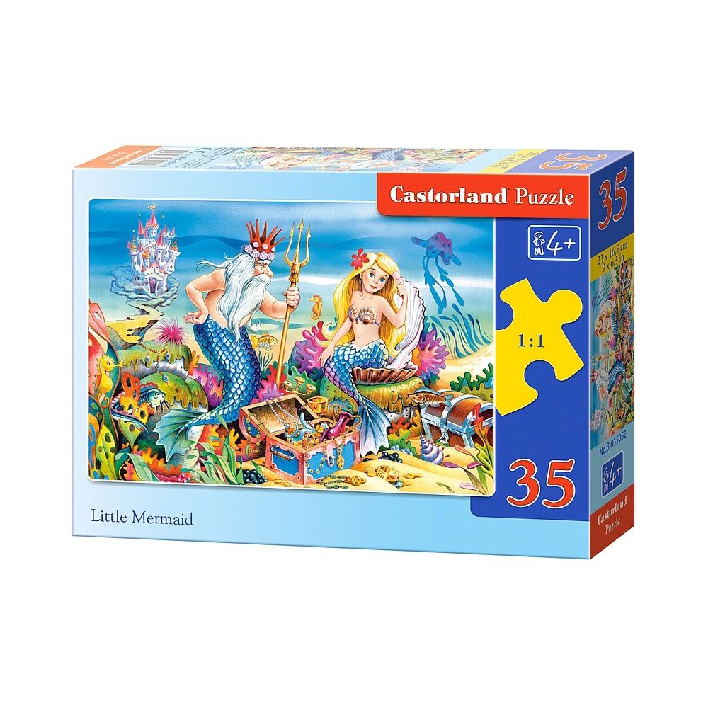 Castorland, Малката русалка, пъзел 35 части
