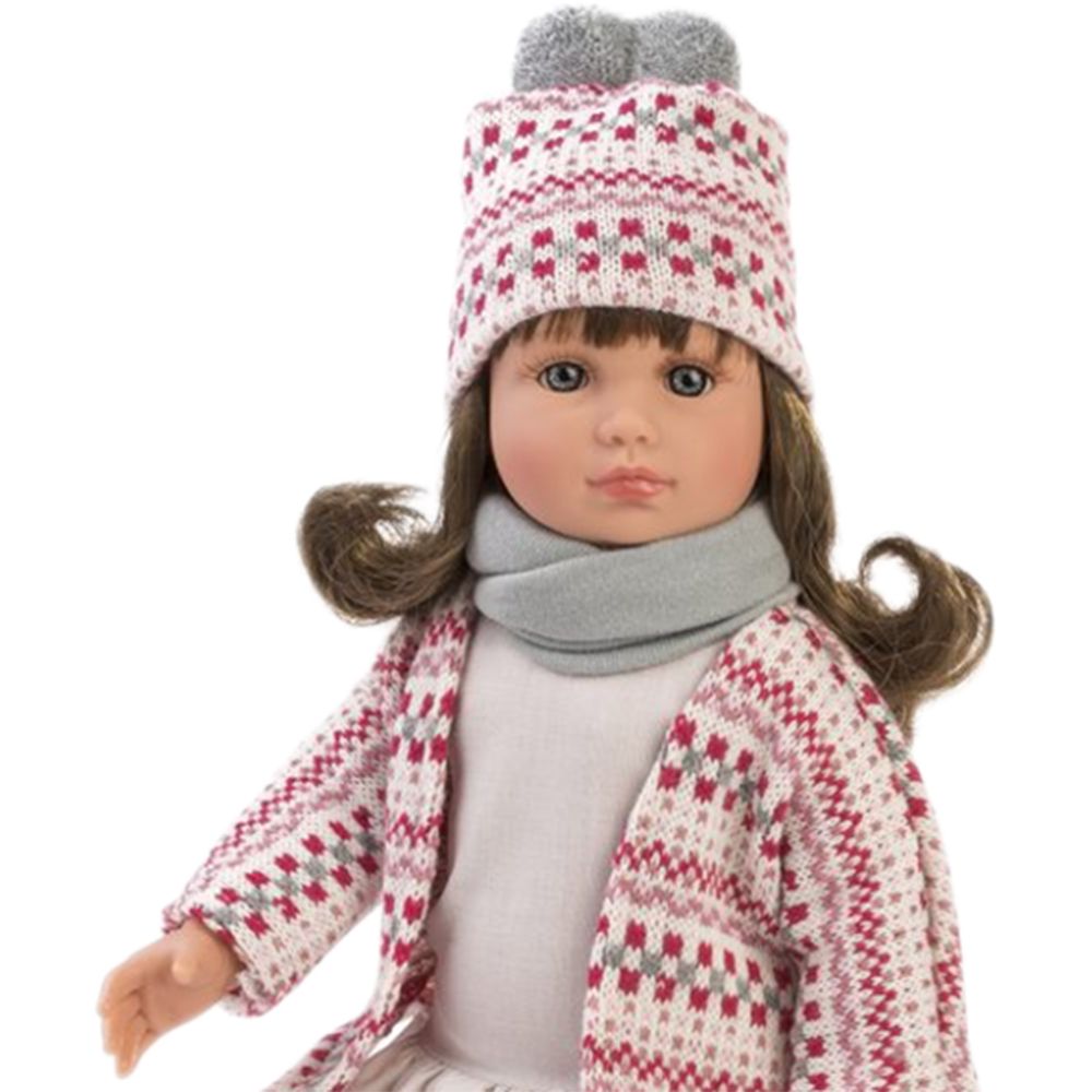 Кукла Нели, със зимен тоалет, 40 см