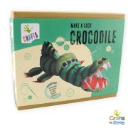 Направи сам Крокодил от чорапче