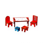 Дървени мебели за игра, Обзавеждане за кухнята на Вила Вилекула