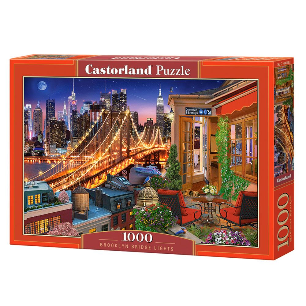 Castorland, Светлините на Бруклинския мост, пъзел 1000 части