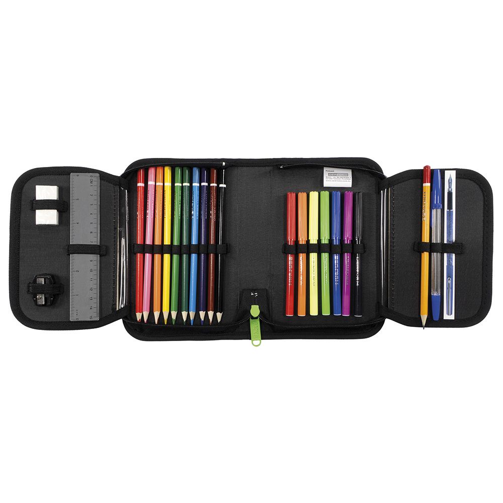 Ученически несесер Pixel Fort, с 1 цип