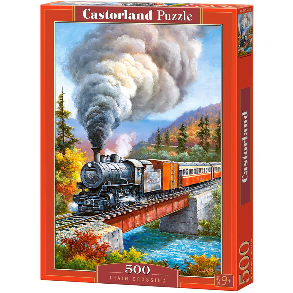 Castorland, Влак, пъзел 500 части