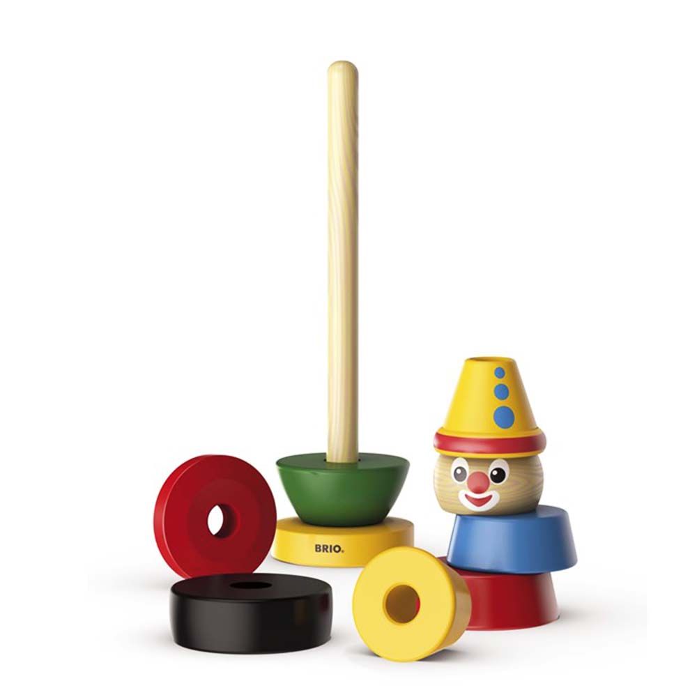 Играчка за нанизване Клоун, 9 части