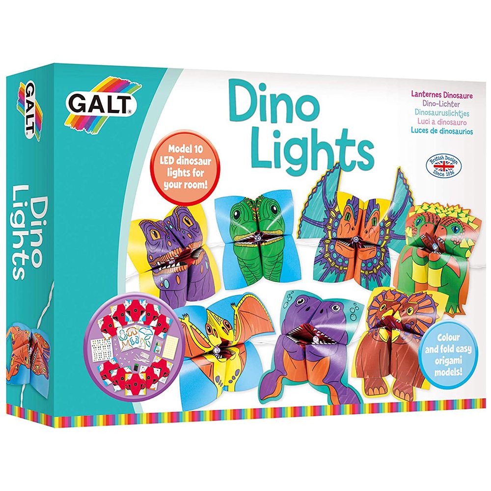 Galt Toys, Направи сам лампа, Динозаври