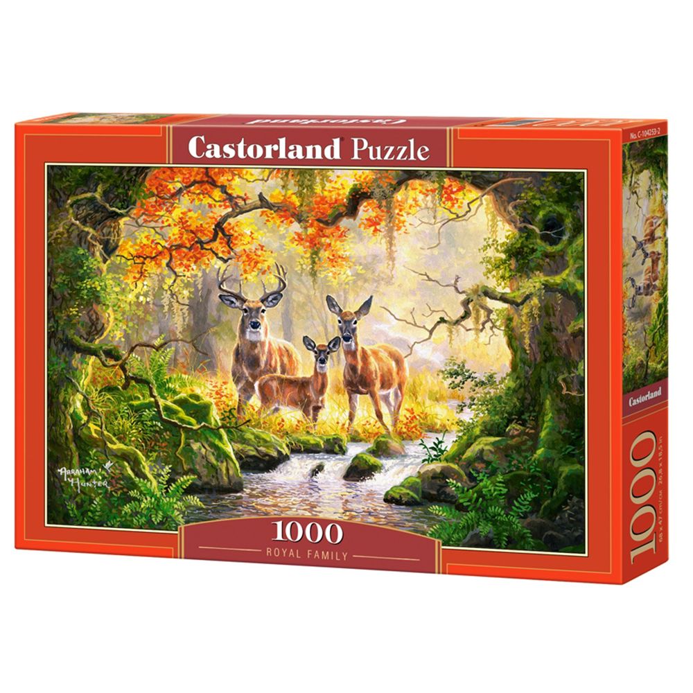 Castorland, Кралско семейство, Абрахам Хънтър, пъзел 1000 части