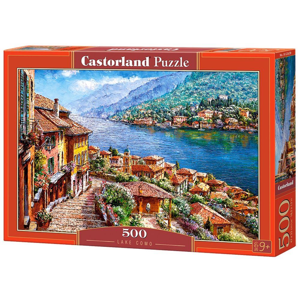 Castorland, Езерото Комо, пъзел 500 части