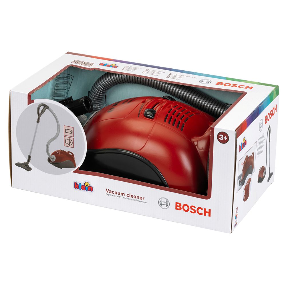 Детска прахосмукачка Bosch, червена