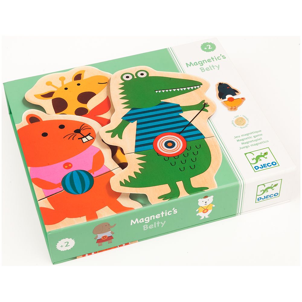 Игра с дървени магнити, Малки животни