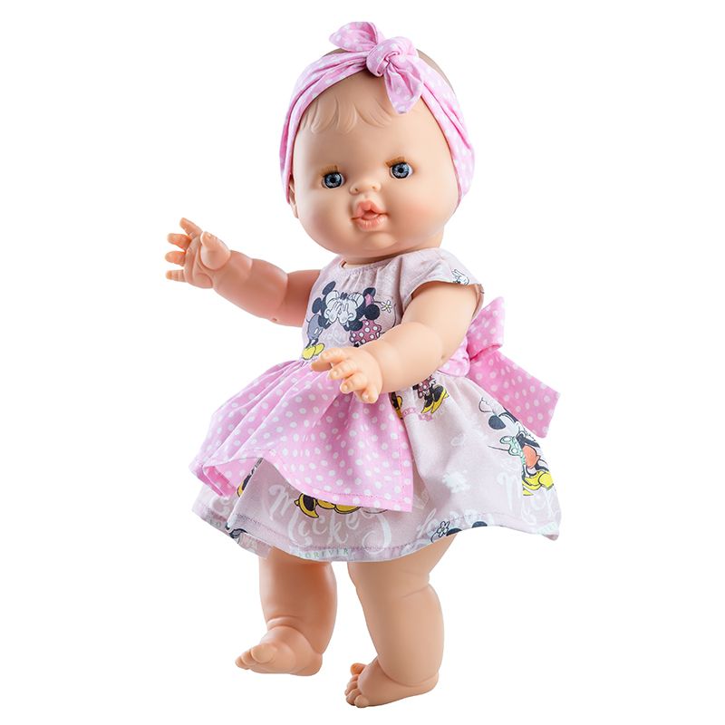 LOS GORDIS, Кукла-бебе, Елви, 34 см, Paola Reina