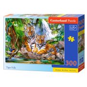 Тигри край водопада, пъзел 300 части