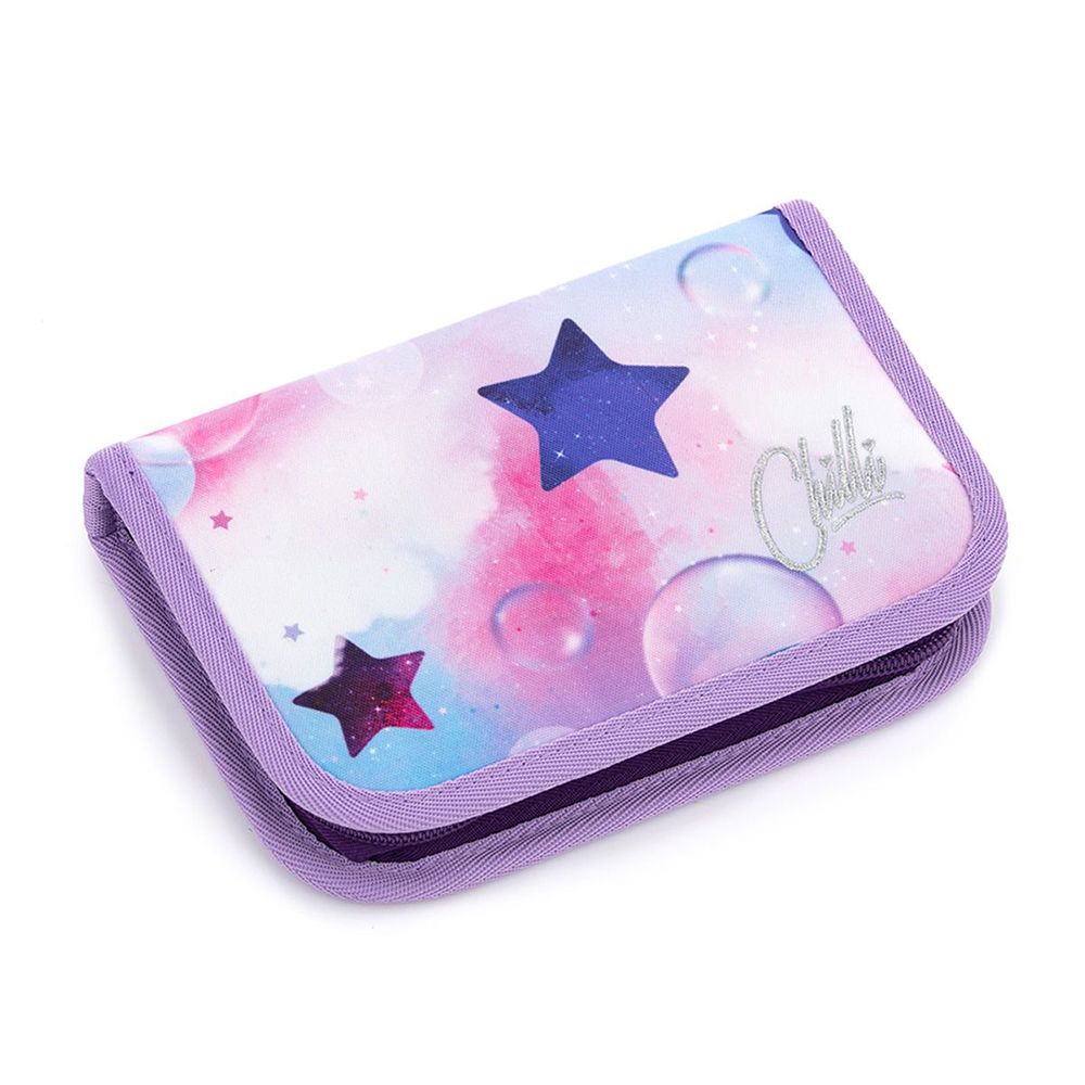 TOPGAL, Ученически несесер с един цип, Звездни балончета