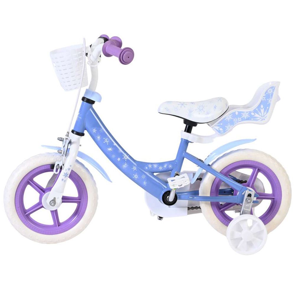 Детски велосипед с помощни колела, Disney Frozen, 12 инча