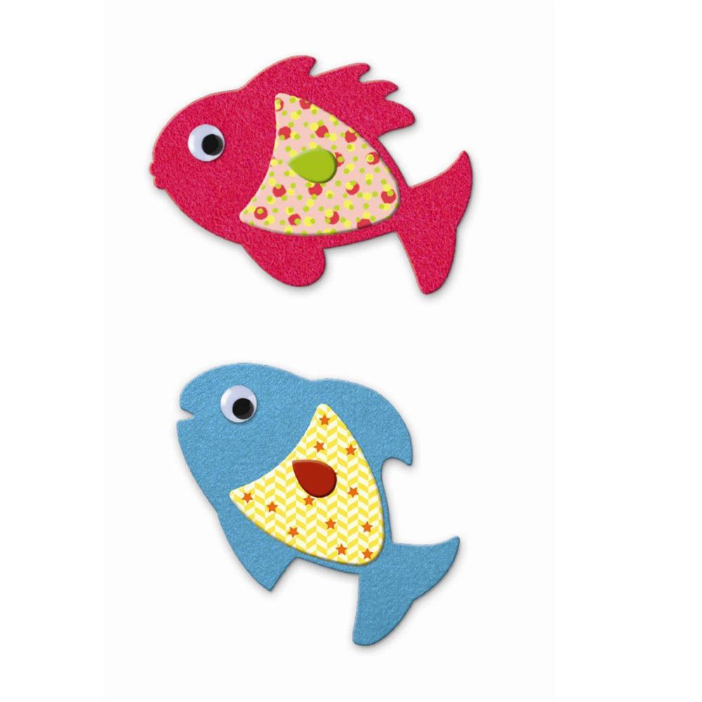 Комплект стикери, Направи сам водни обитатели