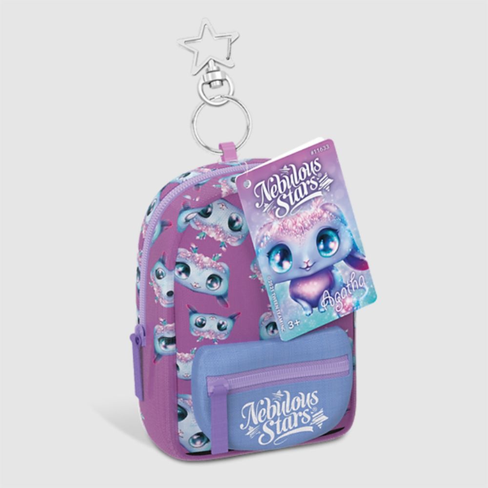 Мини раничка-ключодържател, с аксесоари