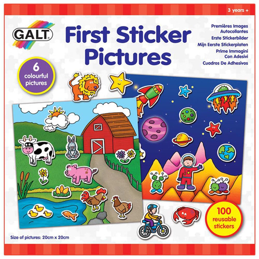 Galt Toys, Моите първи картинки със стикери
