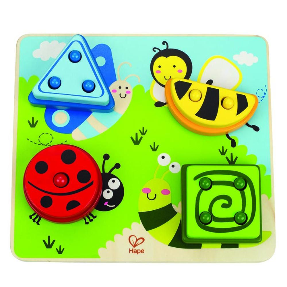 Hape, Дървена низанка, Насекоми