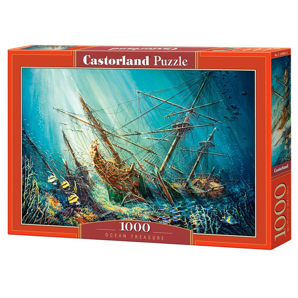 Castorland, Съкровище в океана, пъзел 1000 части