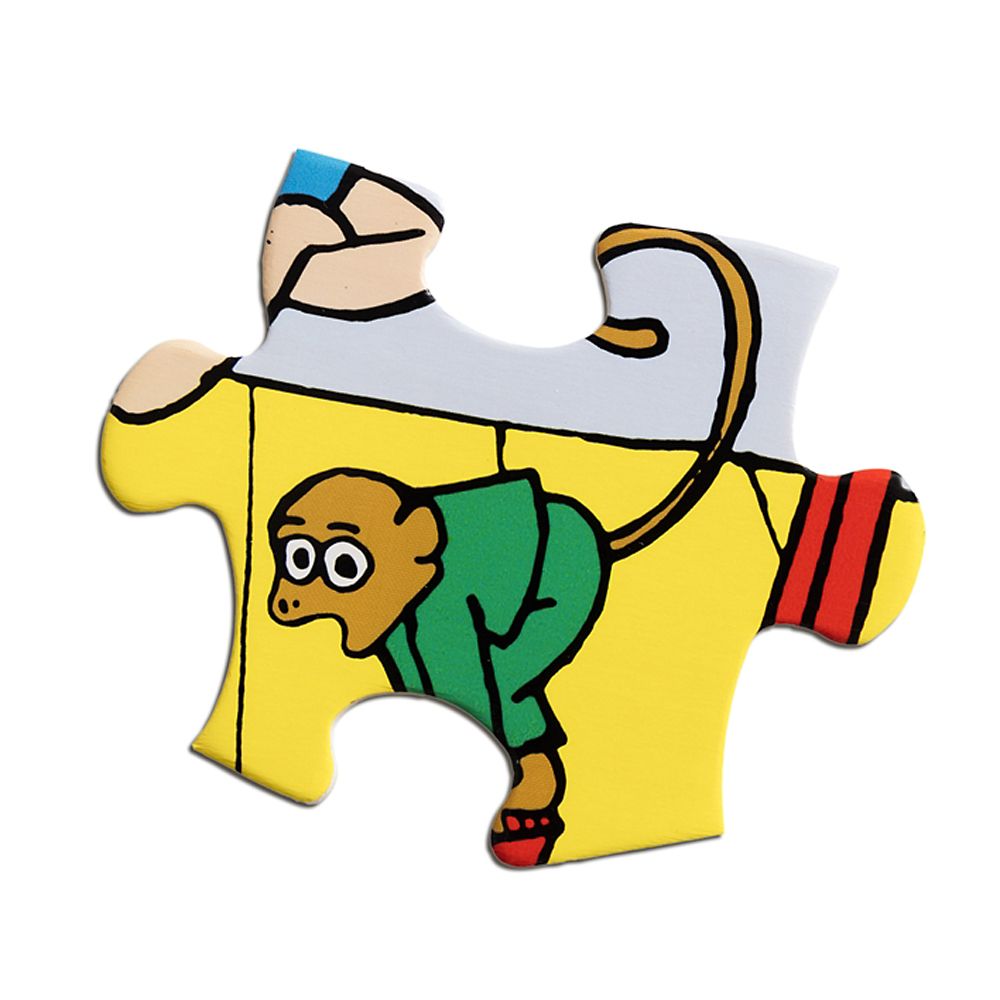 Детски дървен пъзел, Пипи Дългото чорапче, 12 части