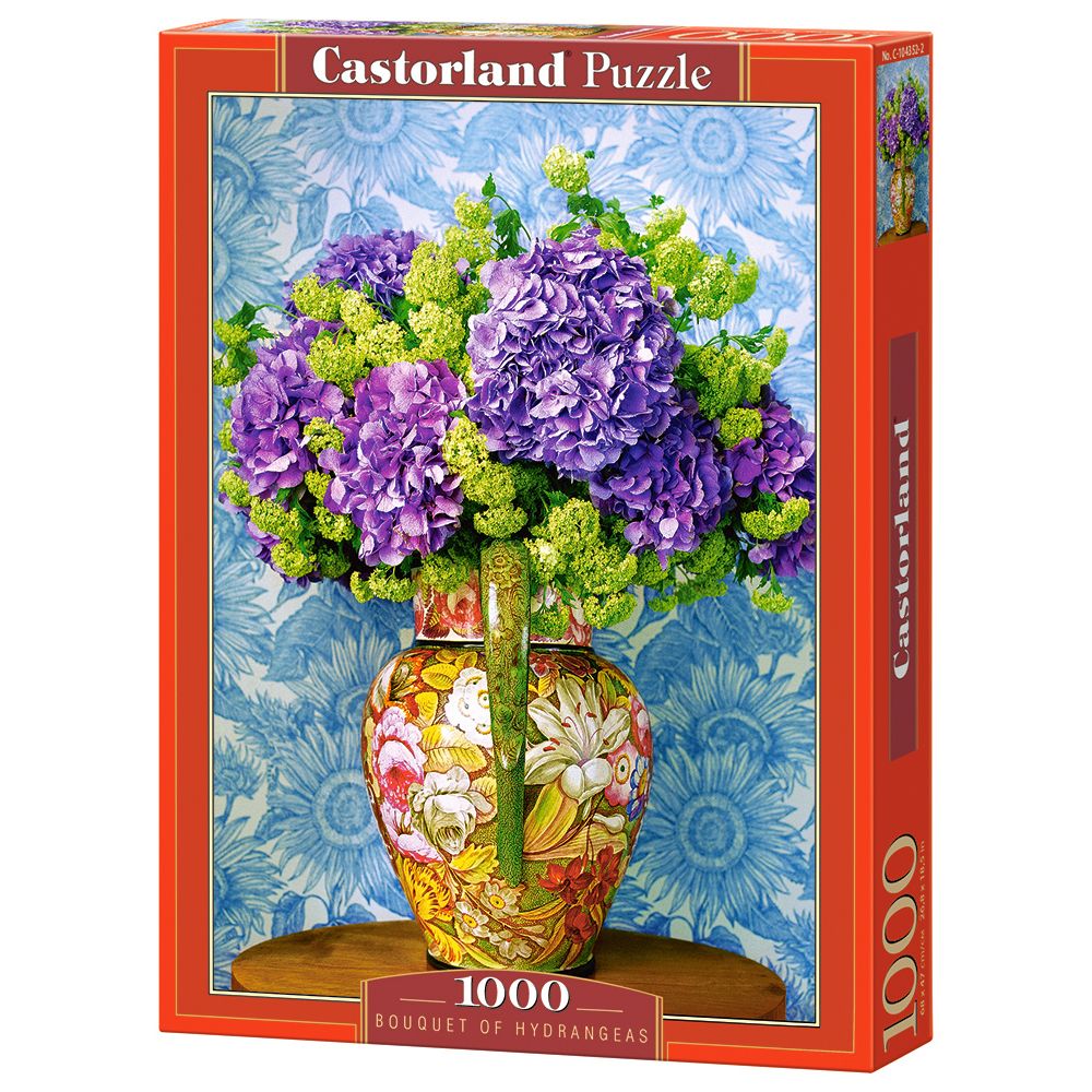 Castorland, Букет хортензии, пъзел 1000 части