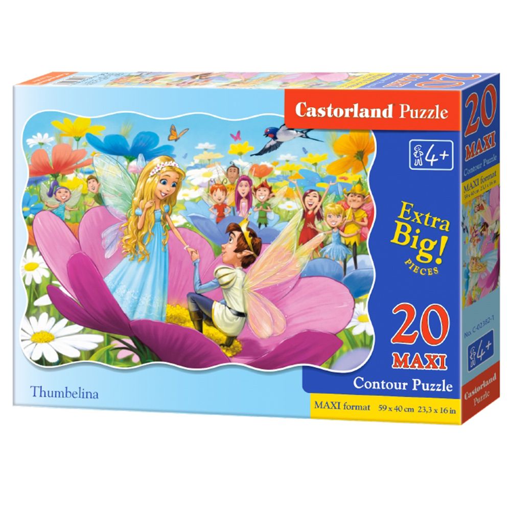 MAXI, Палечка, пъзел 20 части, Castorland