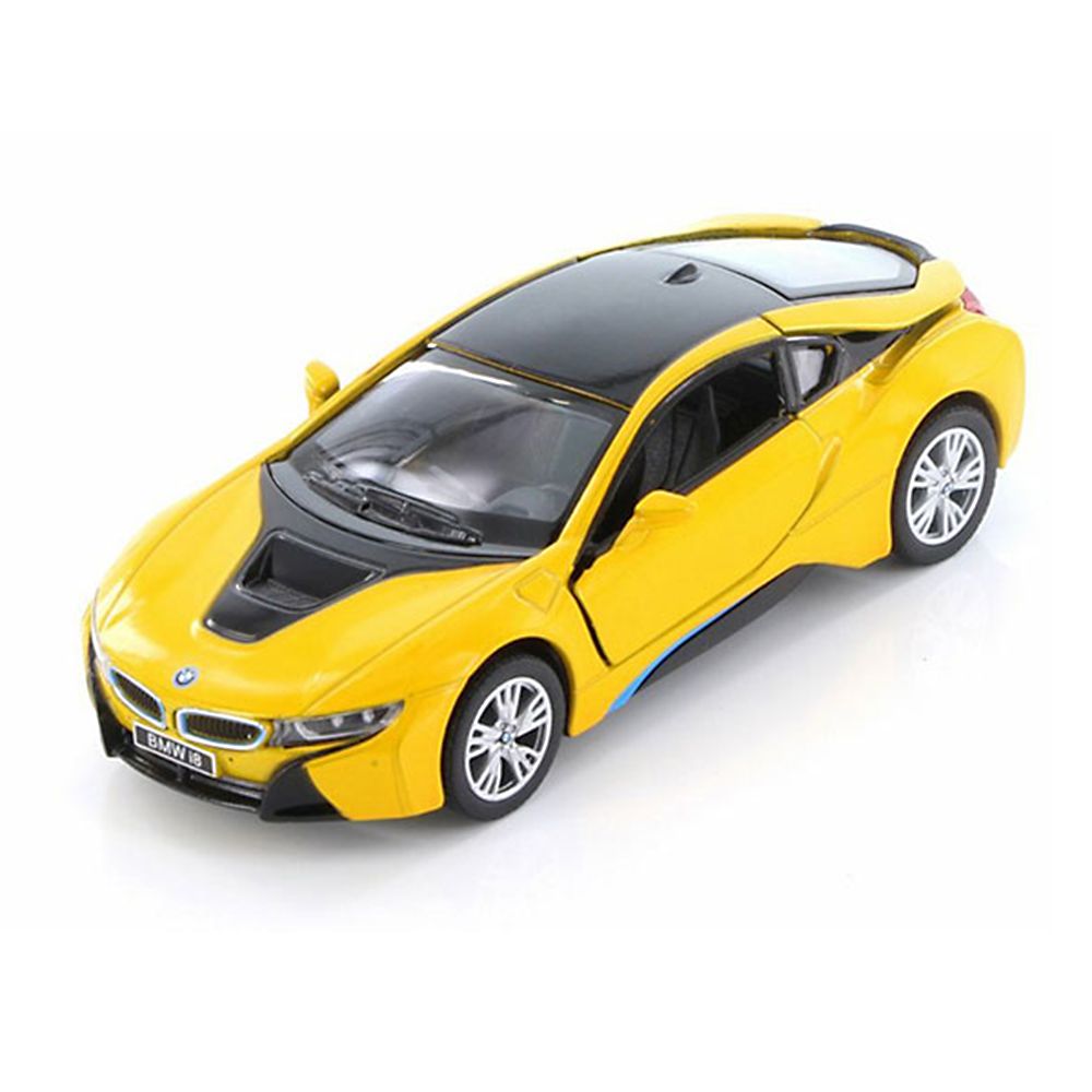 Kinsmart, Метална кола BMW 8i, жълта
