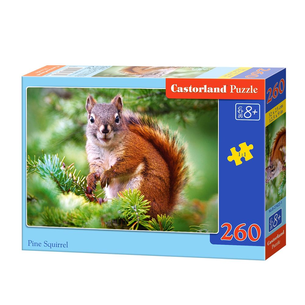 Castorland, Катеричка в гората, пъзел 260 части