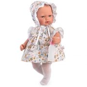 Кукла-бебе, Оли с рокля на цветя, 20 см